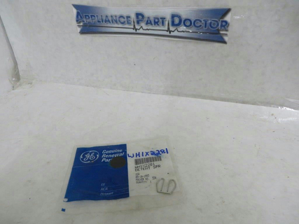 MAYTAG WHIRLPOOL WASHER WH1X2281 DETENT SPRING NEW MAYTAG WHIRLPOOL WASHER WH1X2281 DETENT SPRING NEW